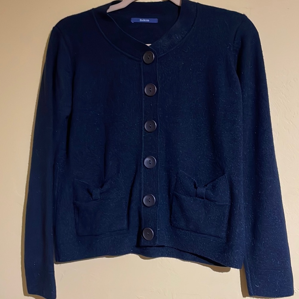 Navy Blue Cardigan
